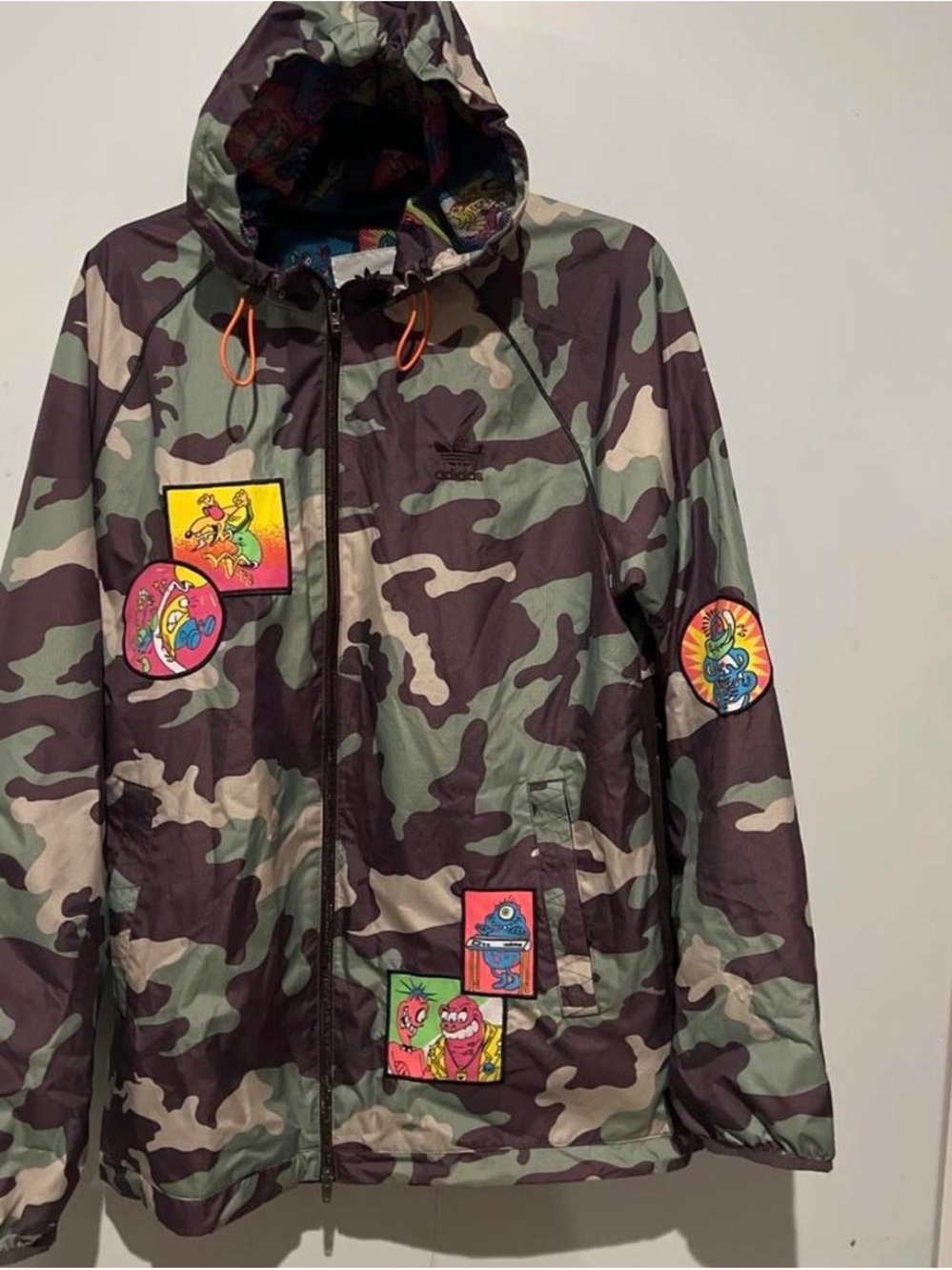 Adidas jeremy Scott jacket with characters size s